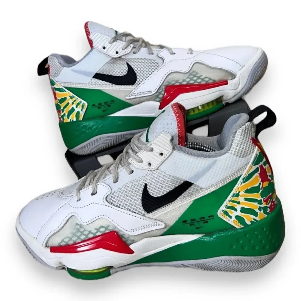 Jordan Zoom '92 'White Lucky‎ Green Dark Sulfur' CK9183-103 Men's 8